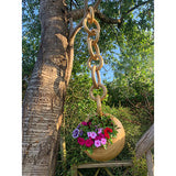 Bamboo Hanging Planter wide 50cm