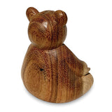 Carved Teddy Bear Open Arms 15cm