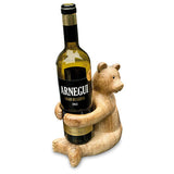 Carved Teddy Bear Bottle Holder (MAX BOTTLE DIAMETER 75MM)