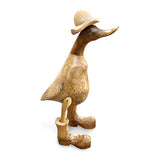 Natural Duck with Frilly Hat and Boots 25cm