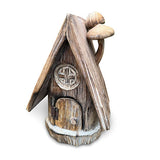 Enchanted Fairy Mushroom Log Cabin