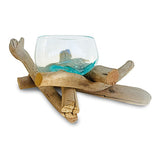 Driftwood with Molten Glass Fruit Bowl 12cm