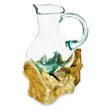 Root with Molten Glass Jug (large 27cm)