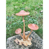 Honeycap Mushroom Sculpture 20cm