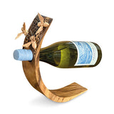 Bee Hotel Wooden Balance Wine Bottle Holder