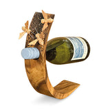 Bee Hotel Wooden Balance Wine Bottle Holder