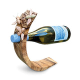 Bee Hotel Wooden Balance Wine Bottle Holder