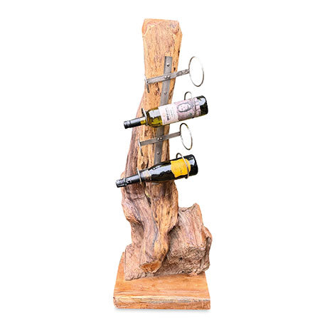 Root Sculpture Wine Holder 4 hole