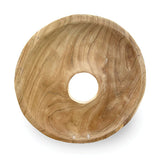 Teak Viennese Whirl Sculpture