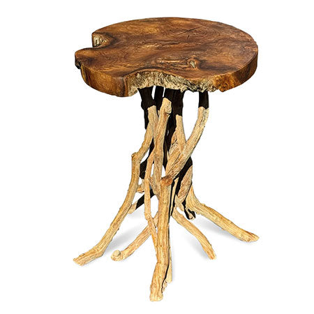 Mushroom Liliana Side Table 65cm H