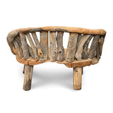 Teak Driftwood Garden Bench 130cm