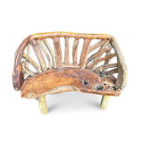 Teak Driftwood Garden Bench 130cm