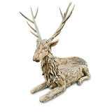 Teak Stag Bench large