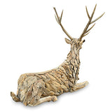 Teak Stag Bench large