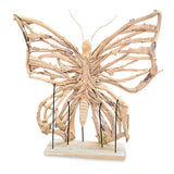 Java Teak Butterfly Sculpture small 165cm