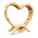 Teak Driftwood Love Bench 180cm