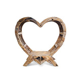 Teak Driftwood Love Bench 180cm