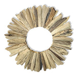 Driftwood Round Mirror 40cm