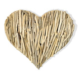 Driftwood Wall Heart 50x50cm