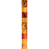 Bali Sun Parasol citrus orange and gold 2m (with pole joint)