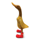 Duck with Red Boots 40cm