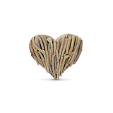 Driftwood Wall Heart 30x25cm