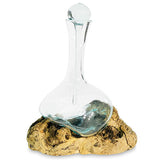 Root with Molten Glass Decanter