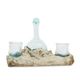 Root with 2 Glass Decanter set