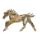 Driftwood Wall Art Horse 70cm