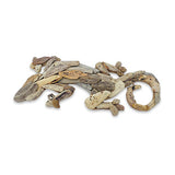 Driftwood Wall Art Gecko 50cm