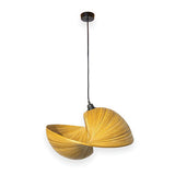 Bamboo Double Sea Shell Lampshade 50cm