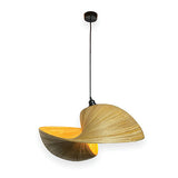 Bamboo Double Sea Shell Lampshade 60cm