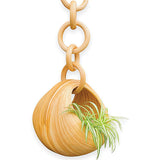 Bamboo Hanging Planter wide 50cm