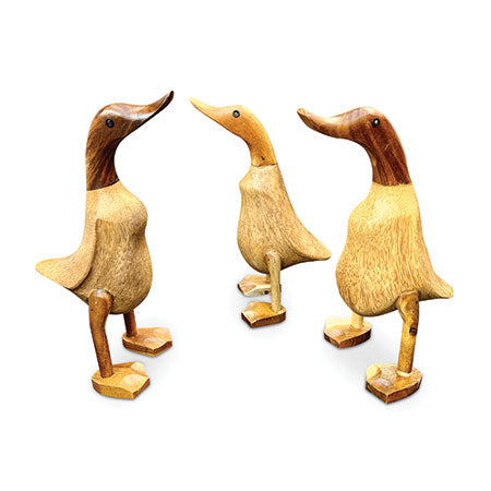 Smooth Ducks small 25cm set of 3