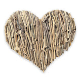 Driftwood Wall Heart 70x70cm