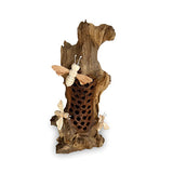 25cm Beehive Sculpture with 3 Bees