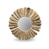 Driftwood Round Mirror 60cm