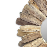 Driftwood Round Mirror 40cm