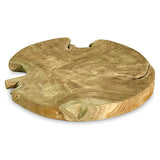 Driftwood Style Teak Root Mushroom Serving or Chopping Board