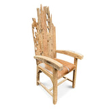 Root Goat Skin King Chair (ONE CHAIR ONLY)