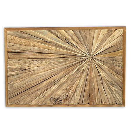 Root Rectangle Sun Wall Panel