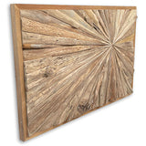 Root Rectangle Sun Wall Panel