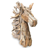 Root Horse's Head large with Flowing Mane