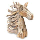 Root Horse's Head large with Flowing Mane