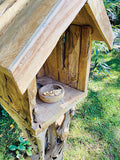 Root Tiki Bird Feeding House