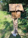 Root Tiki Bird Feeding House