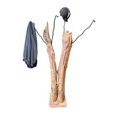 Driftwood Double Sculpture Coat Stand