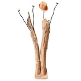 Driftwood Double Sculpture Coat Stand