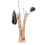 Driftwood Double Sculpture Coat Stand