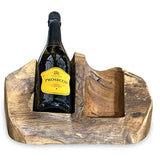 Driftwood Wine Holder Double